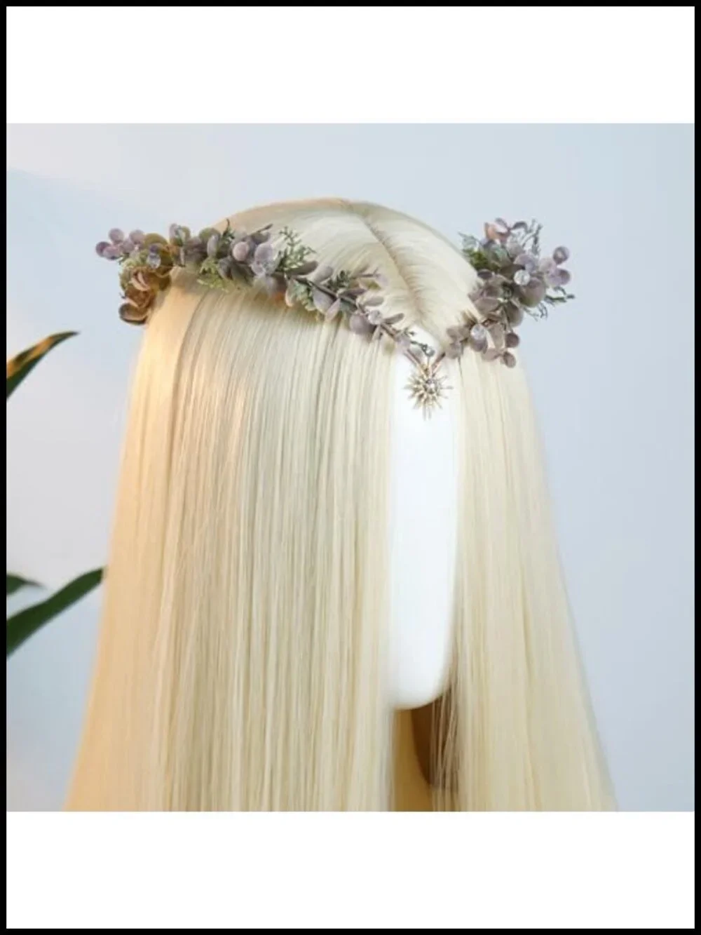 Woodland Flower Fairy Crown Elf Circlet Renaissance Headpiece